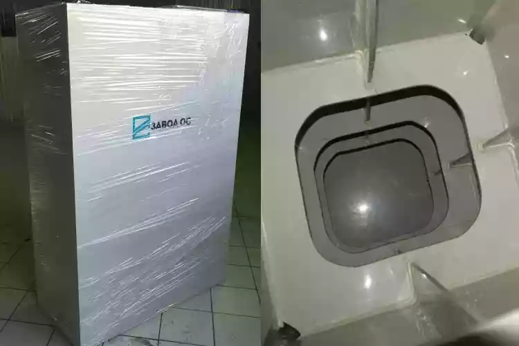 Ёмкость 1 м3 прямоугольная из полипропилена