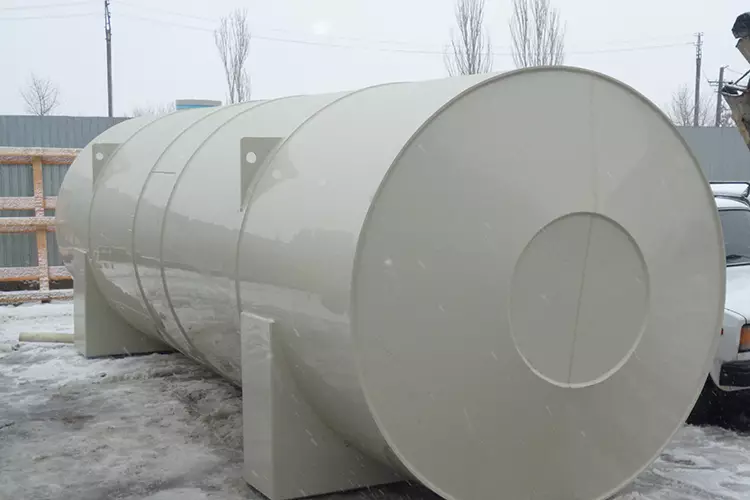 Ёмкость горизонтальная 35 м3 с конусными боковинами